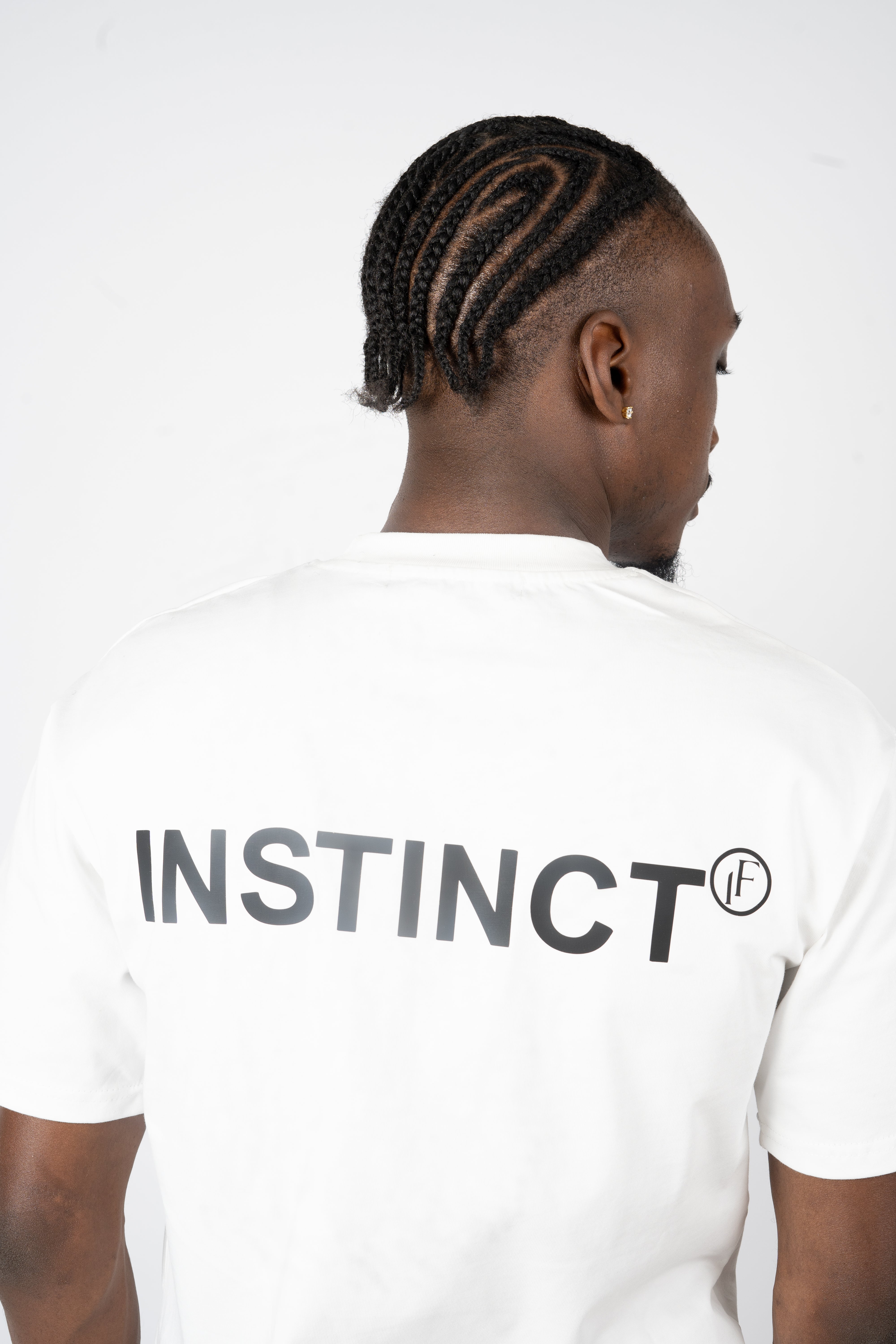 T-shirt « Instinct » Blanc