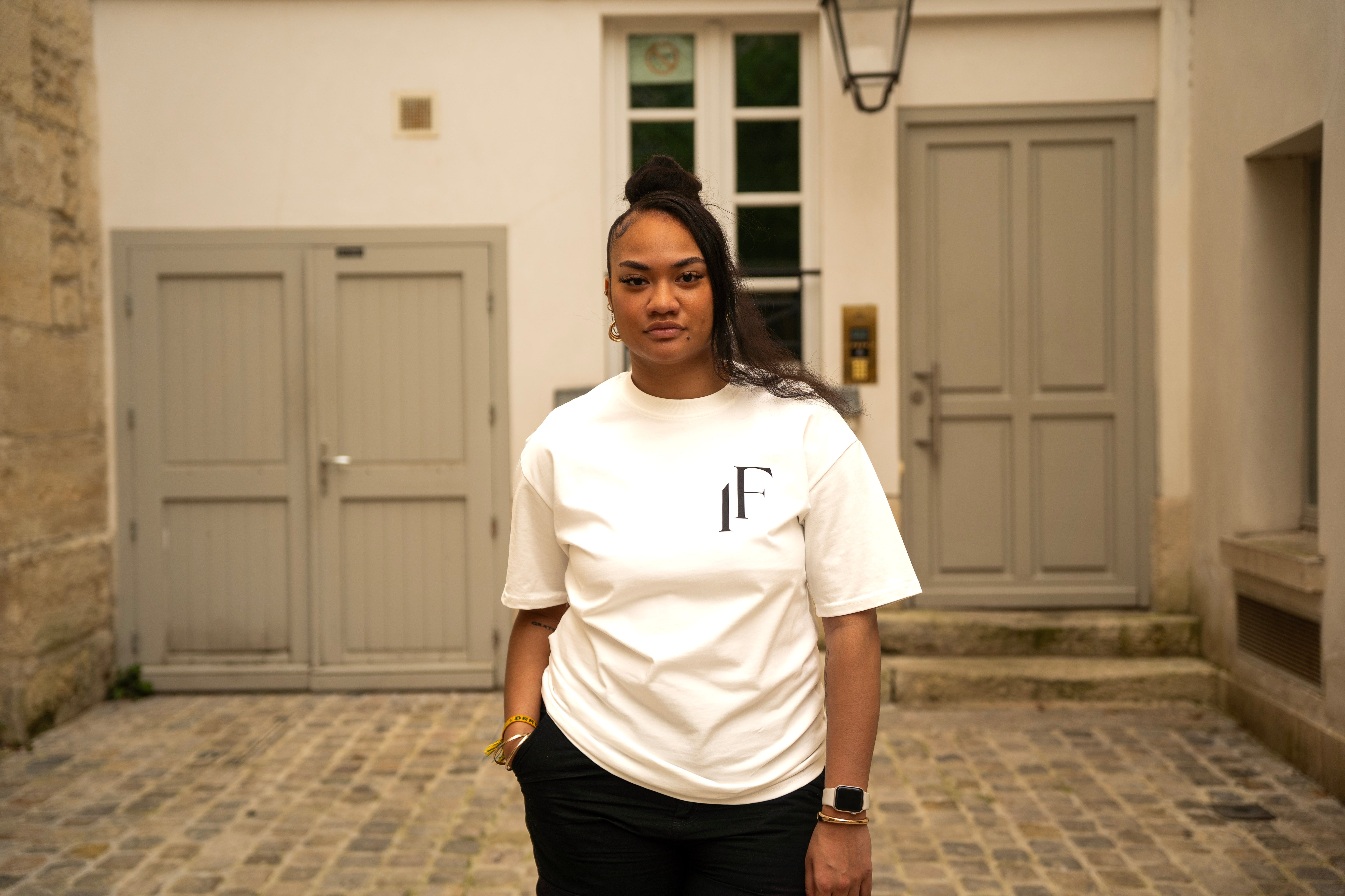 T-shirt « Instinct » Blanc